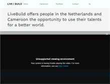 Tablet Screenshot of livebuild.org